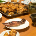 玉旭酒造・酒肴でGo's cooksnap of when they made アンコウの唐揚げ～肝ソース添え～.