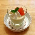 helloayu's cooksnap of when they made 簡単♡さわやかグレープフルーツプリン♡.