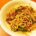 74nanashi's cooksnap of when they made 焼きソバ＋春雨☆オイスターソース.