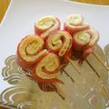 UMAe's cooksnap of when they made お弁当に!くるくる*油揚げハム.
