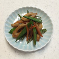 カフェドチワワ♡'s cooksnap of when they made さやえんどうとにんじんとちくわの甘辛炒め.