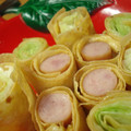 ７年目でも新妻's cooksnap of when they made 簡単くるくる巻き★春巻き玉子.