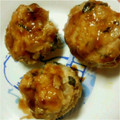 キュンキュン☆☆'s cooksnap of when they made 美味☆鶏挽き肉と蓮根のつくね＊和風だれ＊.