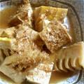 なりモモ's cooksnap of when they made たけのこと厚揚げ煮♪煮るだけ！.