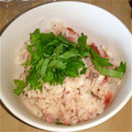 5027's cooksnap of when they made 梅とタコの炊き込みごはん.
