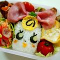 ひなさわん's cooksnap of when they made ハピネスチャージプリキュア♪リボン弁当♡.