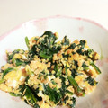 kurukurumin's cooksnap of when they made ほうれん草と鮭の玉子炒め.