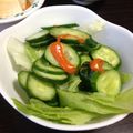 kyokoha's cooksnap of when they made きゅうりとレタスのコチュマヨサラダ.