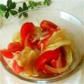 sweet_rose's cooksnap of when they made 和えるだけ！トマトとたまねぎの和風マリネ.