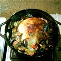 みぃまぁです's cooksnap of when they made 簡単　ダッチオーブンでスタッフドチキン.