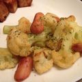 季節ごはん's cooksnap of when they made ｢ｶﾘﾌﾗﾜｰとｳｲﾝﾅｰのｶﾚｰ炒め｣.