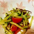 みなみんみん's cooksnap of when they made 材料３つ！胡瓜とトマトの塩コンブ和え.