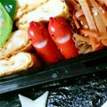 なかちょん☆'s cooksnap of when they made お弁当に　おばけちゃんウインナー.