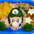 mokaTea's cooksnap of when they made キャラ弁♪ルイージ♪@スーパーマリオ☆.