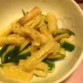 ゆーこ83's cooksnap of when they made 簡単めちゃ旨！ きゅうりと薄あげの和え物.