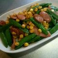 やっききー's cooksnap of when they made スナップエンドウのシャキシャキ炒め.