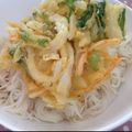 ﾌﾞﾚﾝﾀﾞ's cooksnap of when they made 野菜かき揚げぶっかけそうめん.
