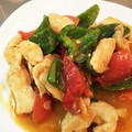 ひよっこ奥さん's cooksnap of when they made トマトと鶏肉のオイスターソース炒め.