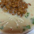 ピーチ0513's cooksnap of when they made 調理時間10分！余った素麺で豆乳の煮麺.