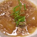 けんはるママちゃん's cooksnap of when they made 冬瓜の豚ひき肉あんかけ.