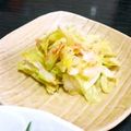 SP♪'s cooksnap of when they made きゃべつのごまおかか.
