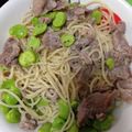 むたこふ's cooksnap of when they made そら豆と塩豚のパスタ.