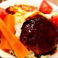 ♪かおたん♪'s cooksnap of when they made モテレシピ！大好きなロコモコ丼.