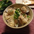 aka_kinoko's cooksnap of when they made 塩麹で簡単コク旨♬アサリとお揚げの筍ご飯.