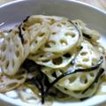 yukapiii's cooksnap of when they made 簡単に塩昆布とレンコンの炒め物.