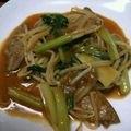 nanjiro's cooksnap of when they made 鉄分補給に！レバーと小松菜炒め.