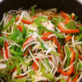 りかあや's cooksnap of when they made もやしとピーマンのカニカマ炒め.
