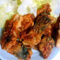raranto's cooksnap of when they made 臭くない＊サバの竜田あげ.