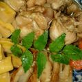 ねねしばこ's cooksnap of when they made たけのこと鳥手羽元の煮物.
