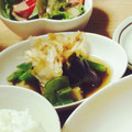 moca45's cooksnap of when they made ✢簡単✢揚げないナスの揚げ浸し.