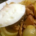 petare's cooksnap of when they made 手軽にガッツリ 豚の生姜焼き丼.