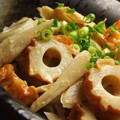 shinyui's cooksnap of when they made ゴボウとちくわの辛子酢みそマヨ和え.
