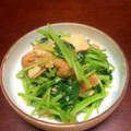 ステルトミチル's cooksnap of when they made 三つ葉とうすあげのおひたし.