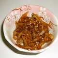 yuki371484's cooksnap of when they made 豚肉とごぼうの佃煮風.