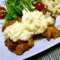 Vivier's cooksnap of when they made さっぱりチキン南蛮.