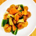 いじゅむ's cooksnap of when they made おから入り肉団子＊中華甘酢炒め.