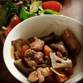 のかおりさん's cooksnap of when they made 根菜と鶏肉とこんにゃくの煮物.