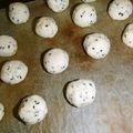 もりのりころ's cooksnap of when they made ノンバター簡単ゴマのころころクッキー.