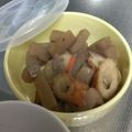 ＊あゆ☆ねこ＊'s cooksnap of when they made こんにゃく×ちくわ☆ピリ辛煮.