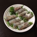 ポメちょん's cooksnap of when they made 水菜の生ハム巻.