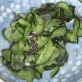 きらり流れ星's cooksnap of when they made 梅塩昆布でさっぱりキュウリ♪.