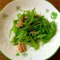 じょんlove's cooksnap of when they made お手軽♪水菜ツナサラダ.