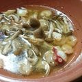 あかせんまい's cooksnap of when they made 海老とキノコのアヒージョ.