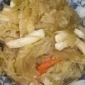 きらり流れ星's cooksnap of when they made イカと春キャベツ炒め☆ガーリック風味.