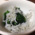 もこもこぱちん's cooksnap of when they made シラスのせ☆ほうれん草お浸し.
