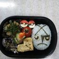 いろちゃん's cooksnap of when they made 簡単キャラ弁　★ポケモン弁当★.